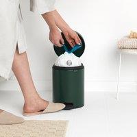 Brabantia NewIcon Pedal Bin Green, 5L Green