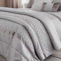 Silver Sequin Cluster Bedspread Silver