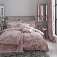 Catherine Lansfield Crushed Velvet Duvet Cover and Pillowcase Set