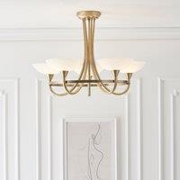 Vogue Cagney 5 Light Semi Flush Ceiling Light