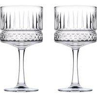 Set of 2 Elysia Cocktail Glasses Clear