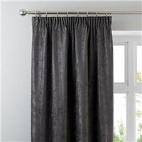 Chenille Pencil Pleat Curtains (Blackout Available)