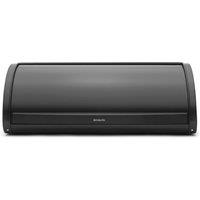 Brabantia Matt Black Roll Top Bread Bin
