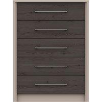 Dolan 5 Drawer Chest brown