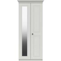 Portia Double Wardrobe White