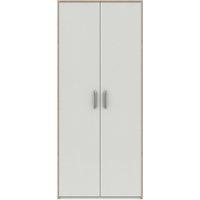 Florine Double Wardrobe White