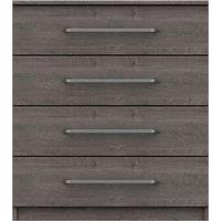 Parker 4 Drawer Chest Grey