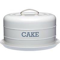 Grey Cake Storage Tin