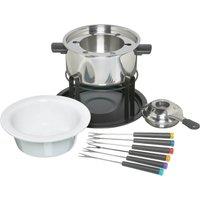 KitchenCraft Stainless Steel Deluxe Fondue Set