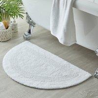 Super Soft Reversible Semi Circle Bath Mat