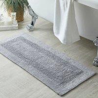 Supersoft Silver Bath Runner Silver