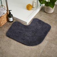 Super Soft Reversible L-Shaped Bath Mat