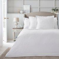 Cardinham 100% Cotton White Throw White