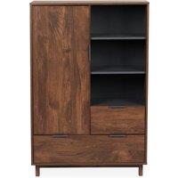 Carson Tall Cabinet Brown