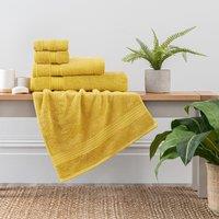 Ochre Egyptian Cotton Towel Yellow
