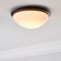 Lotto Bathroom Flush Ceiling Light