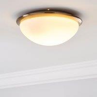 Lotto Bathroom Flush Ceiling Light