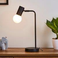 Bradford Matt Black Table Lamp