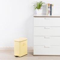 Vintage 8L Lemon Recycling Bin