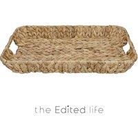 Rectangular Water Hyacinth Tray