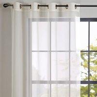 Sheer Elegance Eyelet Single Voile Panel