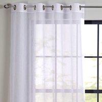 Crushed Eyelet Single Voile Panel