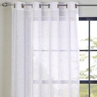 Boucle Eyelet Single Voile Panel