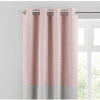 Luna Block Blackout Eyelet Curtains