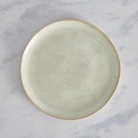 Amalfi Reactive Glaze Stoneware Side Plate, White