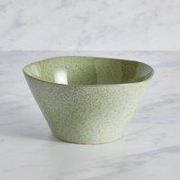 Amalfi Reactive Glaze Salad Bowl, Sage Green