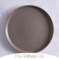 Urban Round Grey Serving Platter