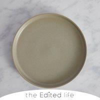 Urban Grey Stoneware Dinner Plate Grey