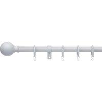 Ashton Extendable Metal Curtain Pole with Rings