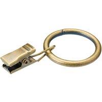 Curtain Rings with Clips for 13mm Poles