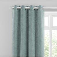 Margot Matt Velour Eyelet Curtains