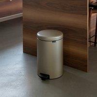 Newlcon Champagne 20 Litre Pedal Bin