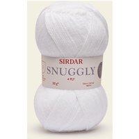 Sirdar Snuggly 4 Ply White Yarn