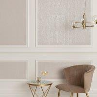 Glitter Natural Textured Wallpaper Brown