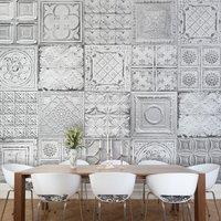 Havana Tiles Mural Grey