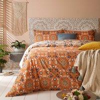 Furn. Folk Flora Reversible Duvet Cover and Pillowcase Set