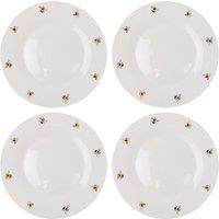 Set of 4 Bee Dinner Plates