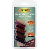 Briwax Wax Filler Sticks Dark Wood Shades
