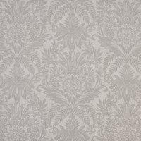 By the Metre Signature Damask French Grey Oil Cloth Grey