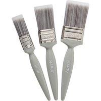 Harris Essentials Walls & Ceiling Paint Brush 3 Pack Grey