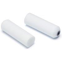 Harris Seriously Good Gloss Roller Sleeve 2 Pack 4inch / 100mm White