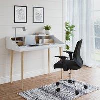 Yeovil Desk White