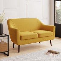 Eddie Velvet 2 Seater Small Tub Sofa