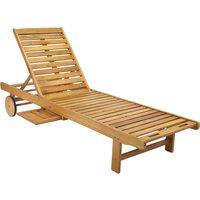 Acacia Wooden Lounger