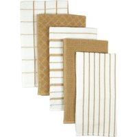 Set of 5 Terry Tea Towels