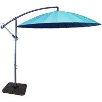 3m Shanghai Blue Cantilever Parasol